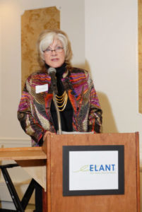Donna Cornell speaking at Elant