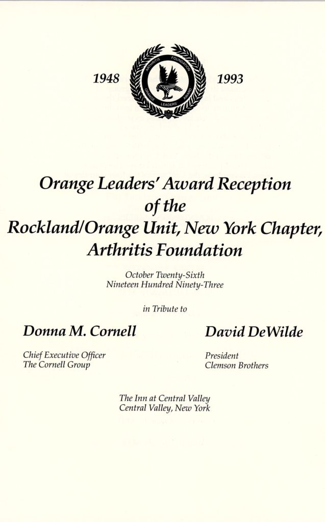 Orange Leaders' Recognition