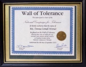 wall of tolerance