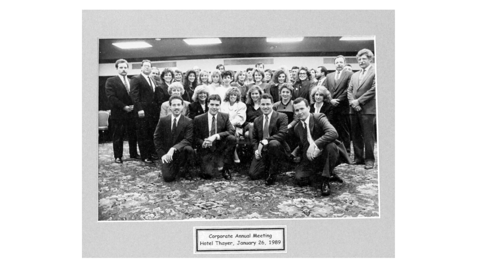 Hotel Thayer Corporate  Annual Meeting